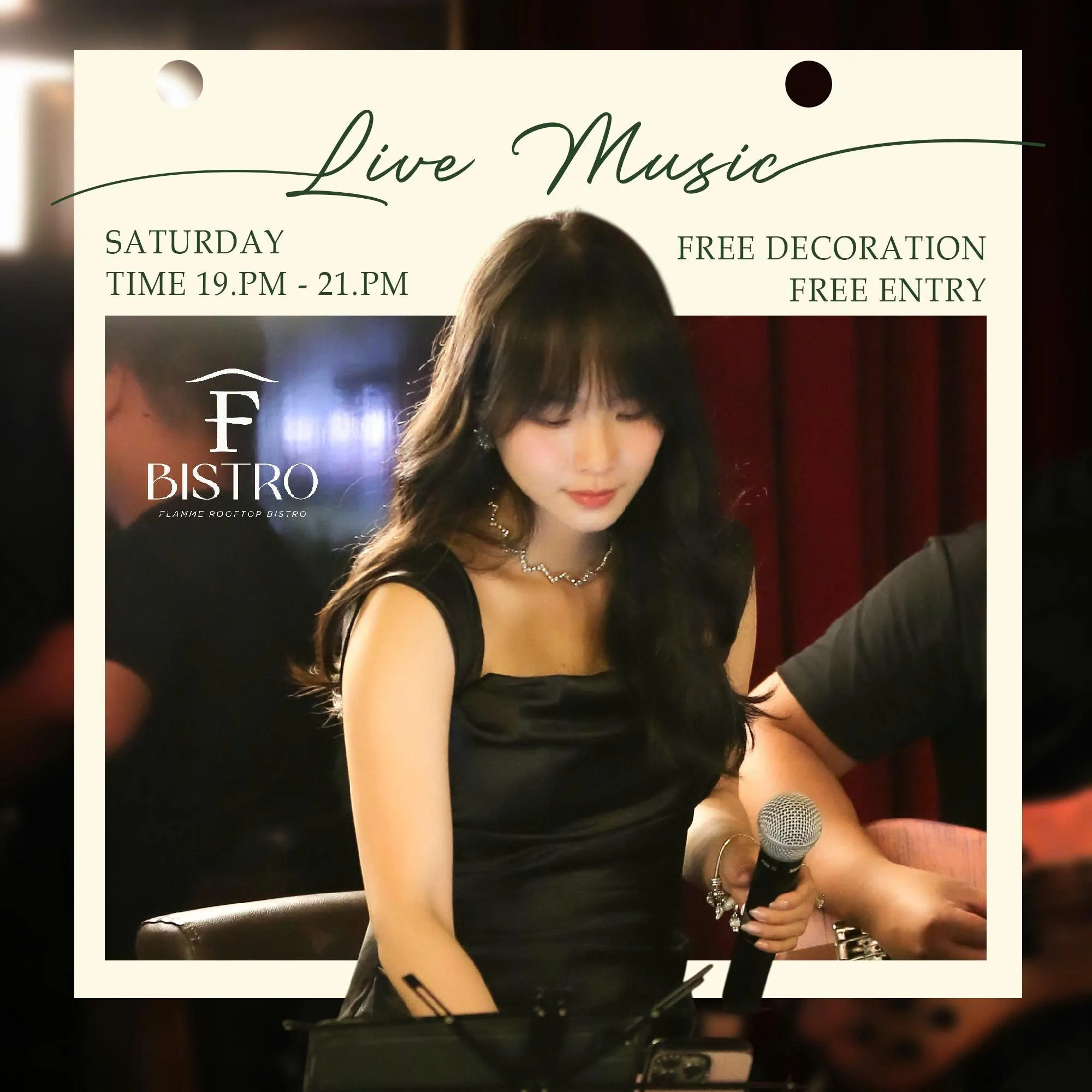 🎸 WEEKEND VIBES - LÊN ĐỒ ĐI CHILL– LIVE MUSIC ĐÃ SẴN SÀNG TẠI F-BISTRO