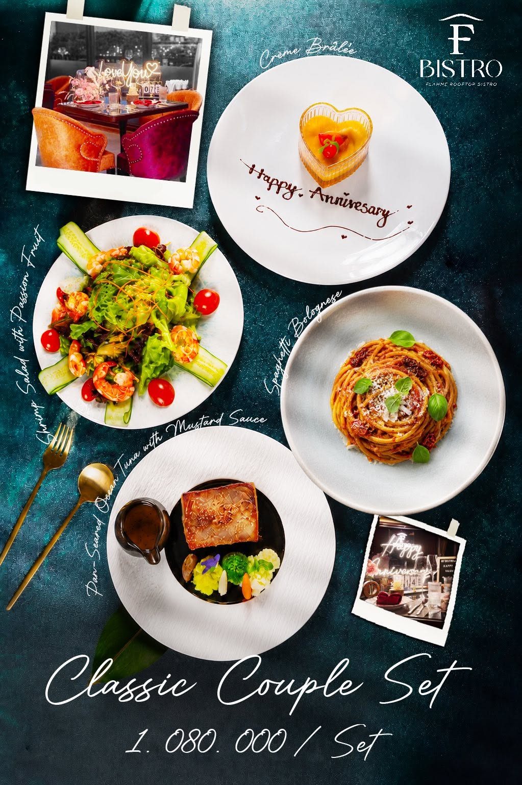 ✨ NEW SET MENU AT F BISTRO ✨