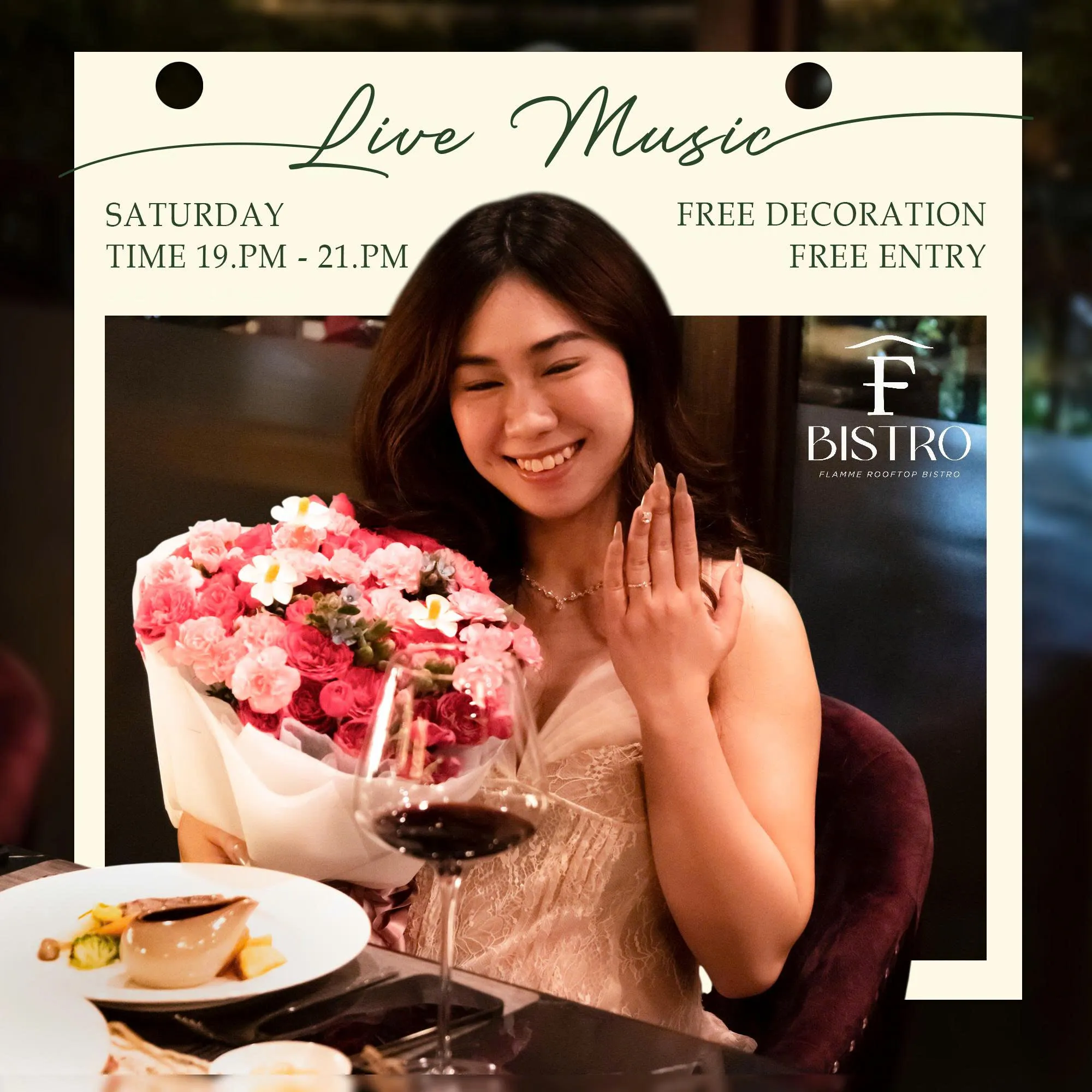🎸 WEEKEND VIBES - LÊN ĐỒ ĐI CHILL– LIVE MUSIC ĐÃ SẴN SÀNG TẠI F-BISTRO